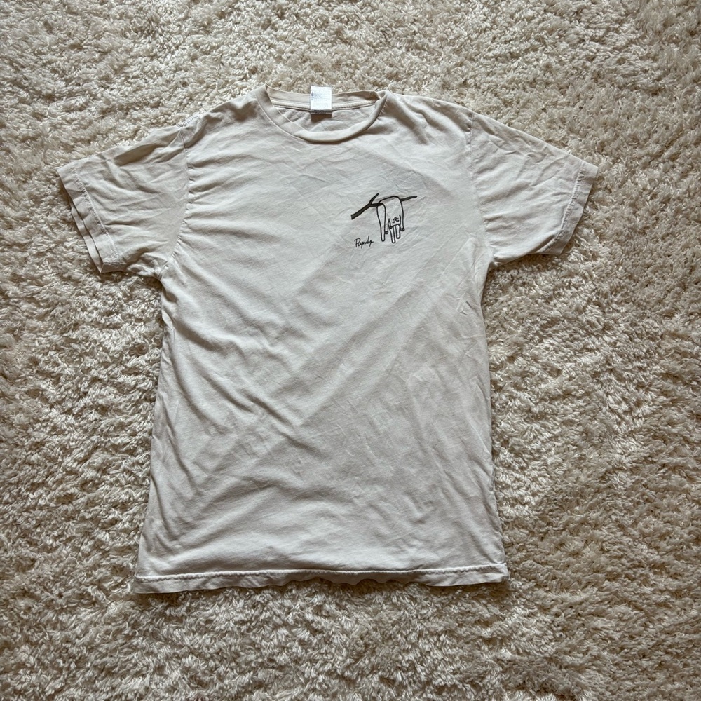 Ripndip White Graphic Tee. Size M.
